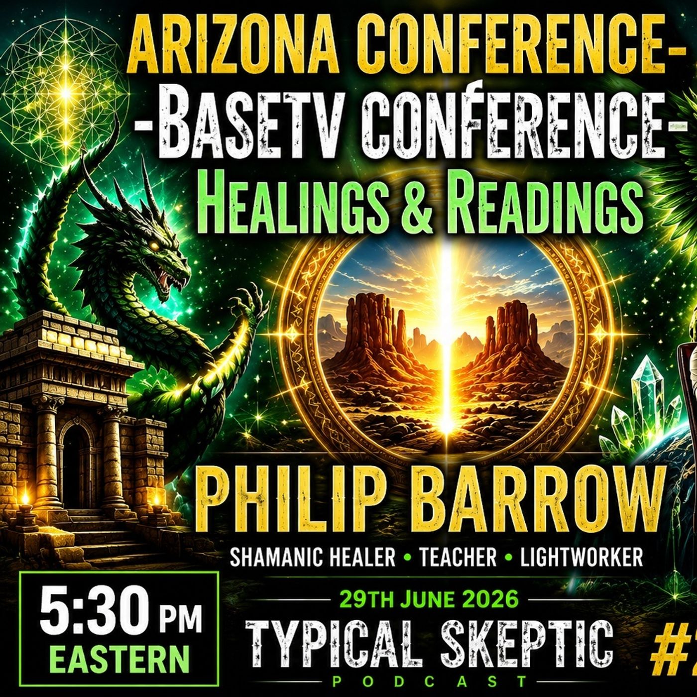 Shamanic Healing and Readings & Raising Earth's Frequency | Philip Barrow - TSP # 2695 episode artwork