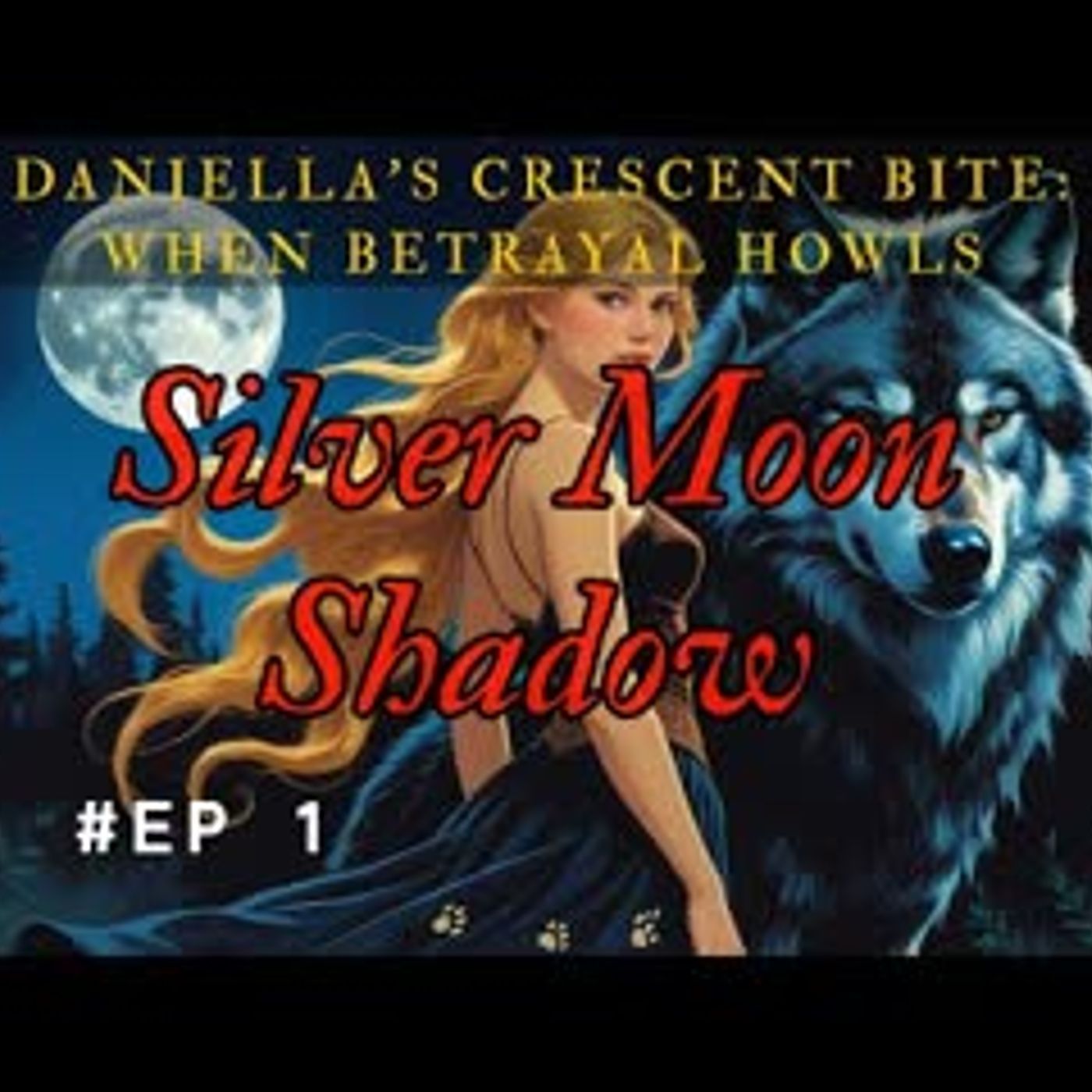 Daniella's Crescent Bite When Betrayal Howls丨Romance Audiobook  Silver Moon Shadow EP 1 episode artwork