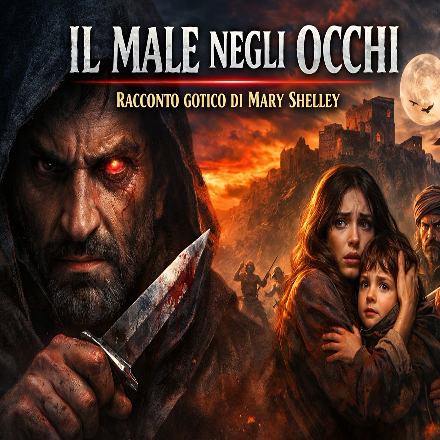 Audiolibro Il Male negli Occhi - Mary Shelley cover art