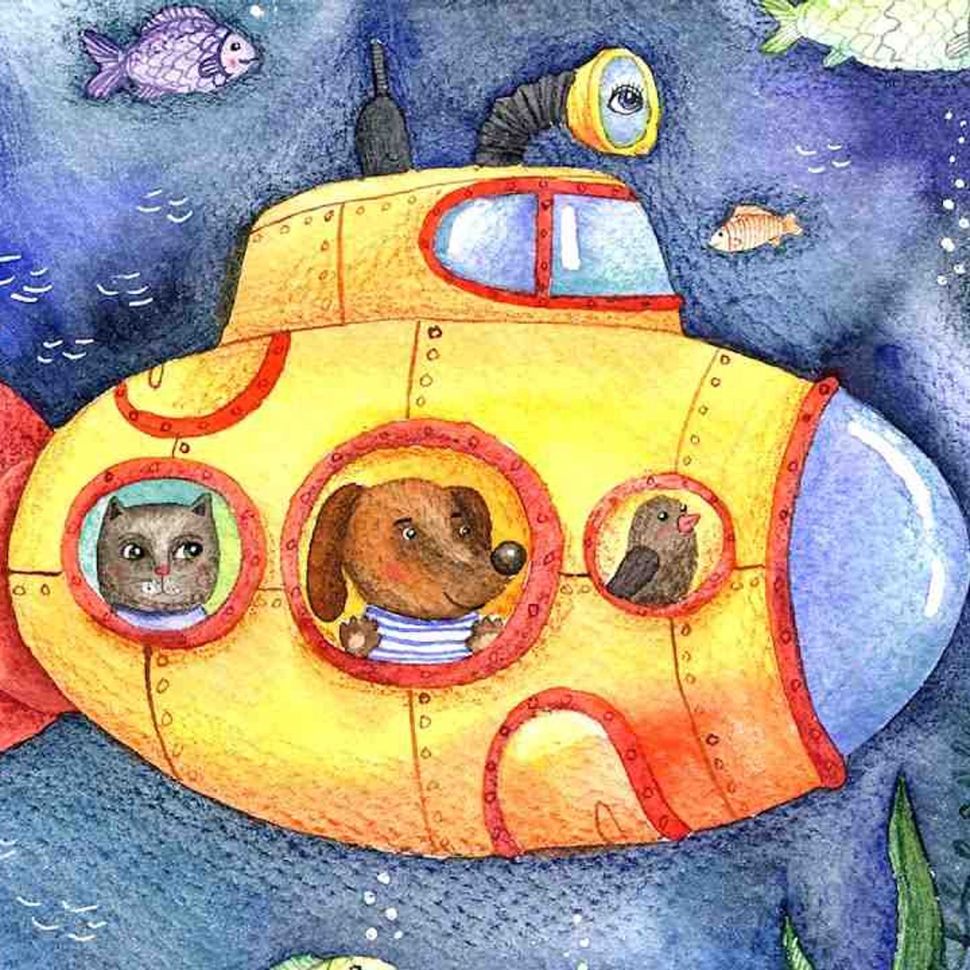Sleep Meditation for Kids THE SLEEPY SUBMARINE Bedtime Story for Kids(MP3_160K) episode artwork
