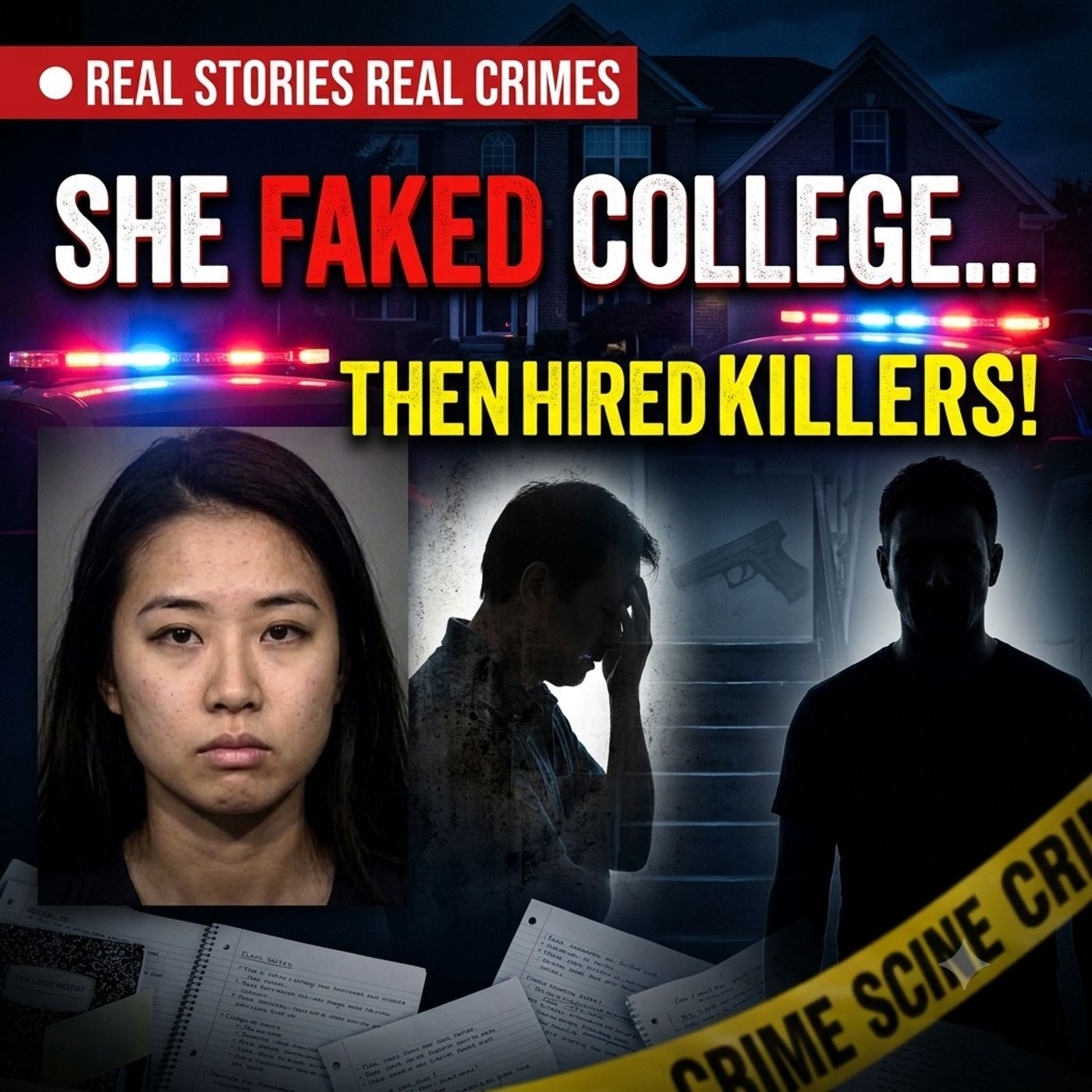 SHE FAKED COLLEGE…