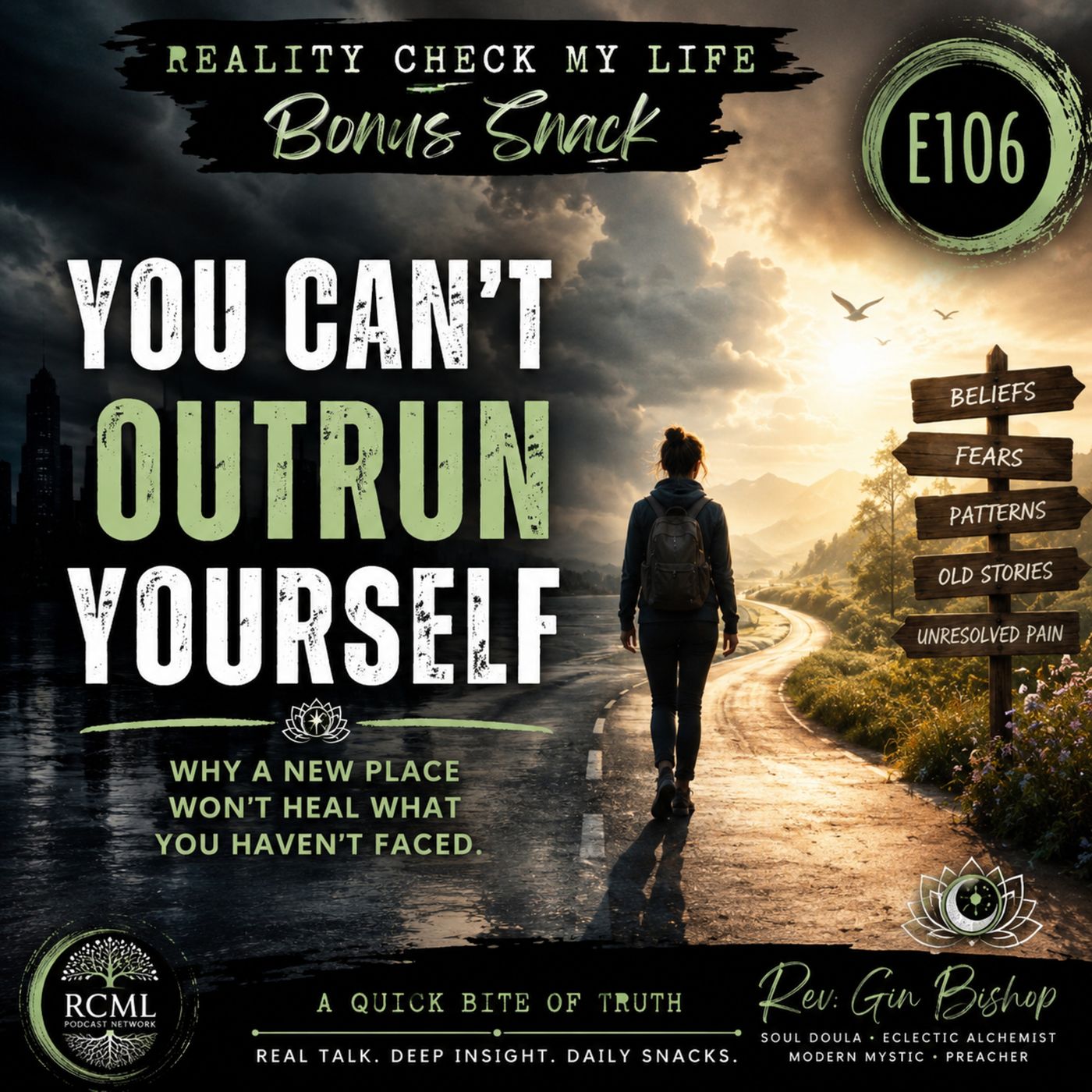 Bonus Snack E106 – You Can't Outrun Yourself episode artwork