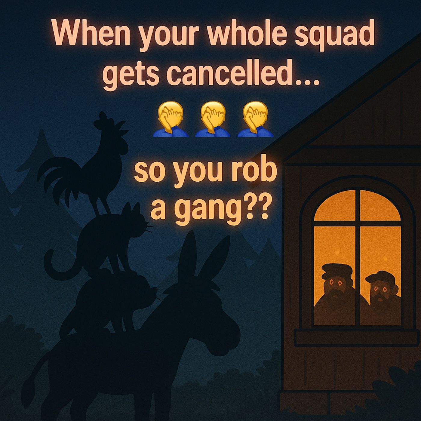 POV: you’re a retired donkey, dumped by your boss.