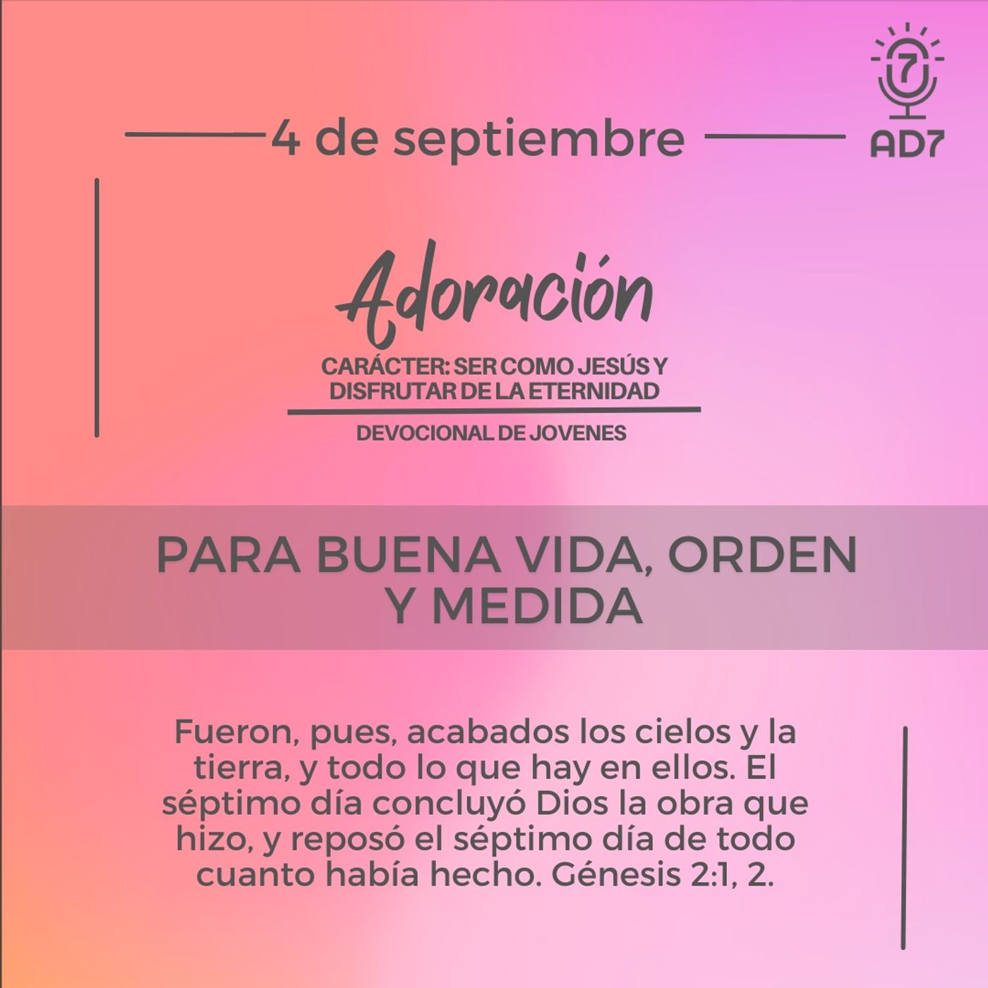 AD7 Devocional - Diferente / Inverso