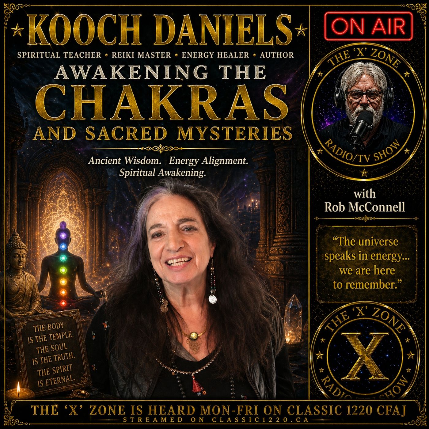 Rob McConnell Interviews - KOOCH DANIELS - Awakening the Chakras and Sacred Mysteries