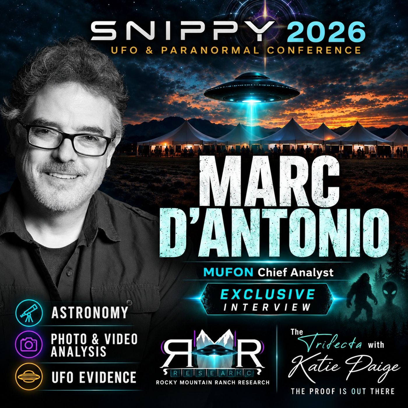 Marc D’Antonio: UFO Videos, Classified Tech & What the Evidence Shows | SNIPPY 2026 episode artwork