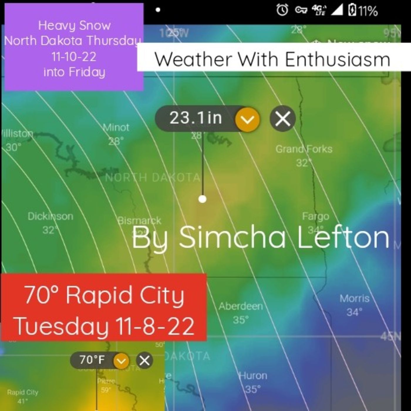 11-7-22 Podcast- From Record Warmth to Blizzard to Below Zero to Tropical Storm to Alaskan Storm