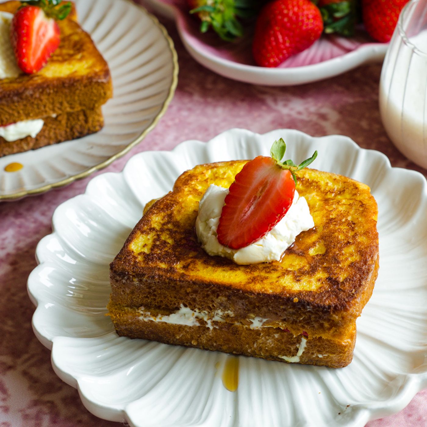French Toast Cheesecake alle fragole: la colazione golosa pronta in pochi minuti episode artwork