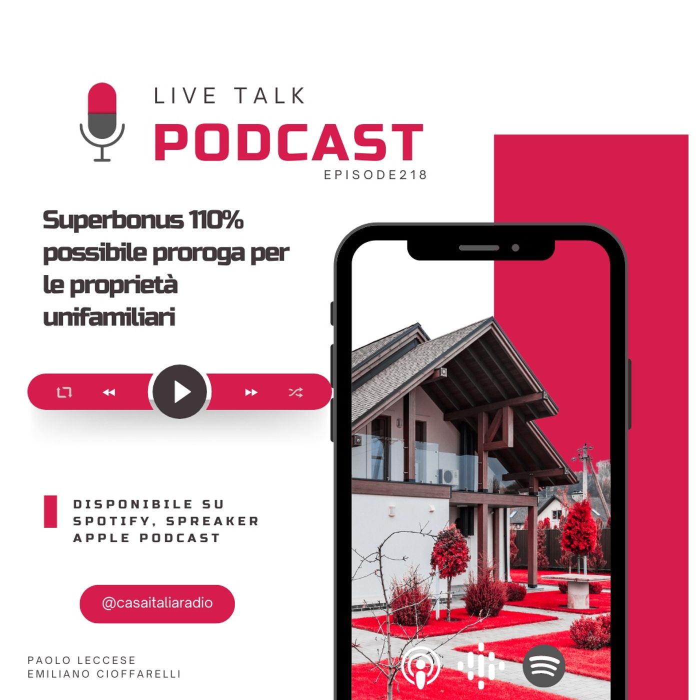 BM - Puntata n. 218 -  Superbonus 110% proroga in forse per le unifamiliari episode artwork