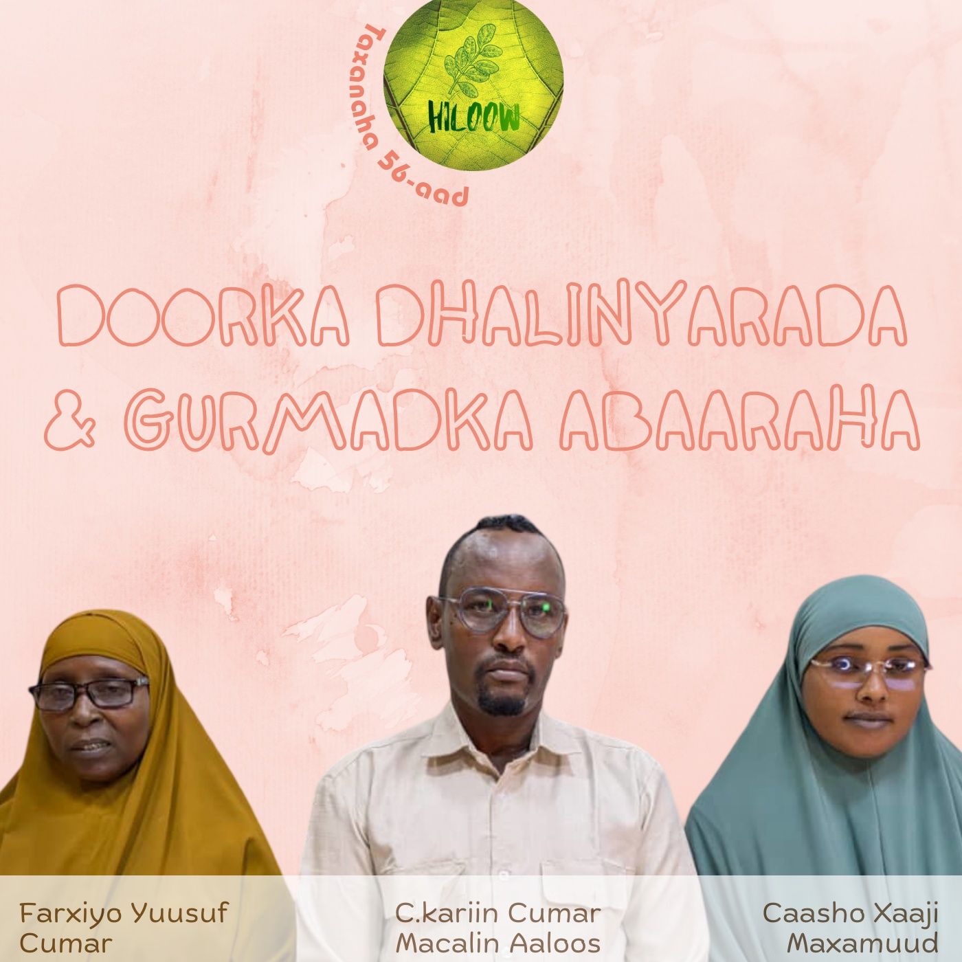 56. Doorka Dhalinyarada & Gurmadka Abaaraha episode artwork