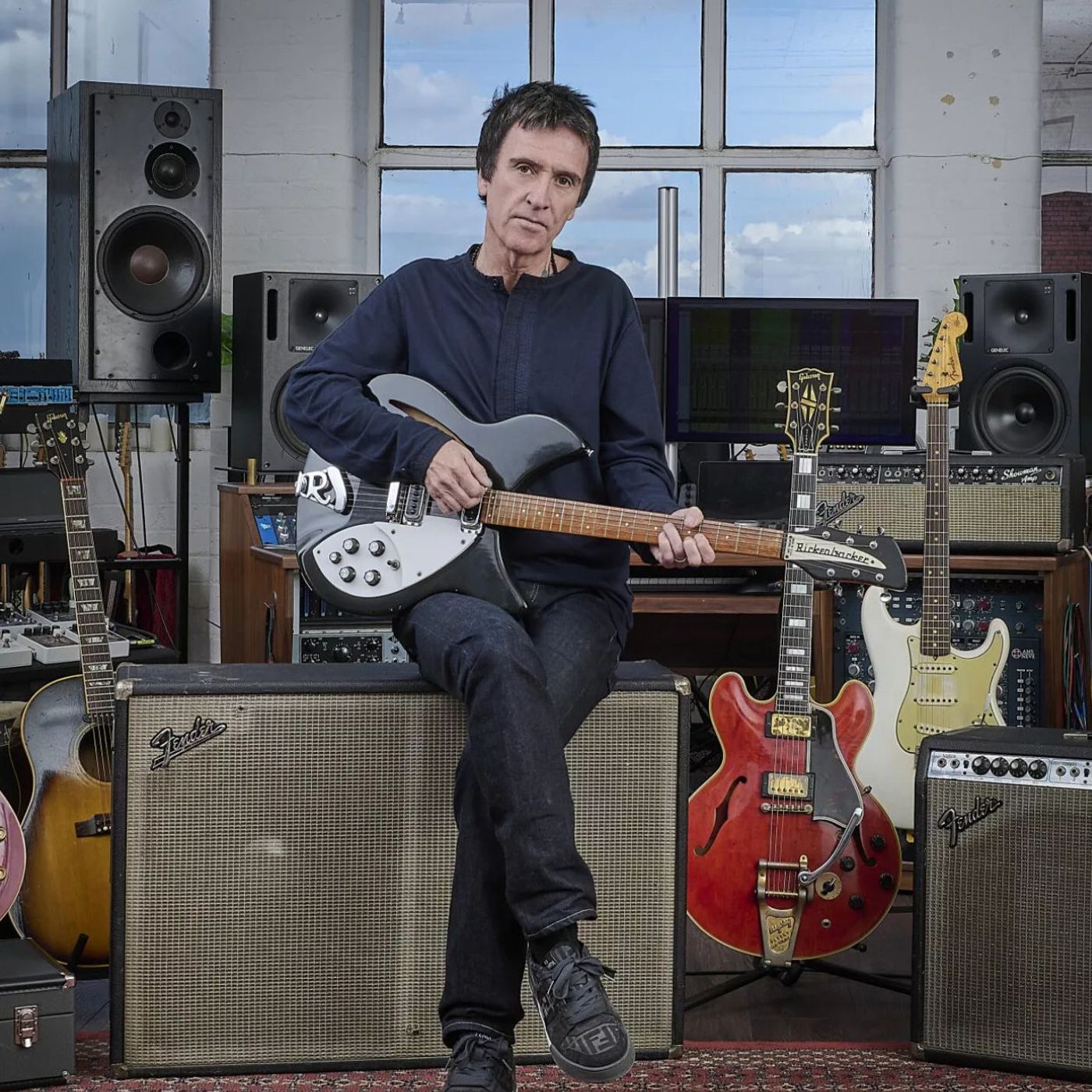Johnny Marr to auction nearly 100 of his guitars, including ones played with The Smiths and Billie Eilish episode artwork