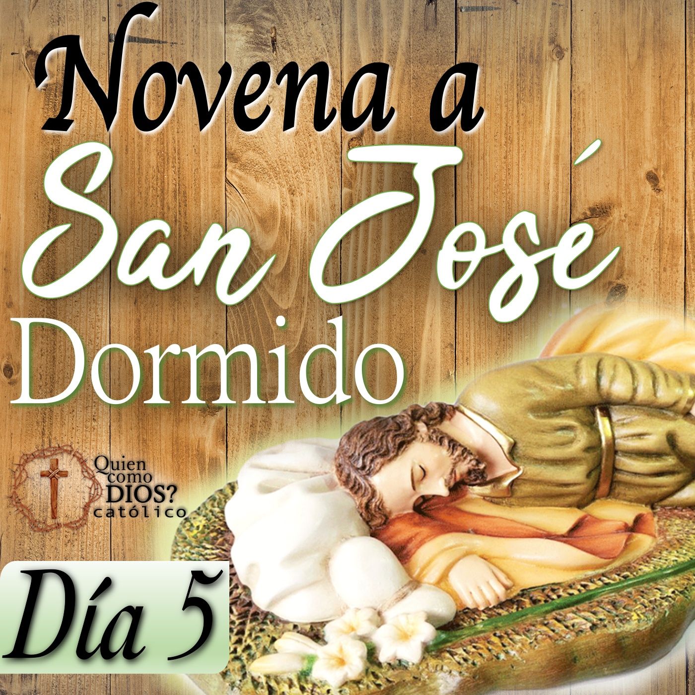 Novena 🤎 a SAN JOSÉ 🪚 DORMIDO ▶︎ Día 5