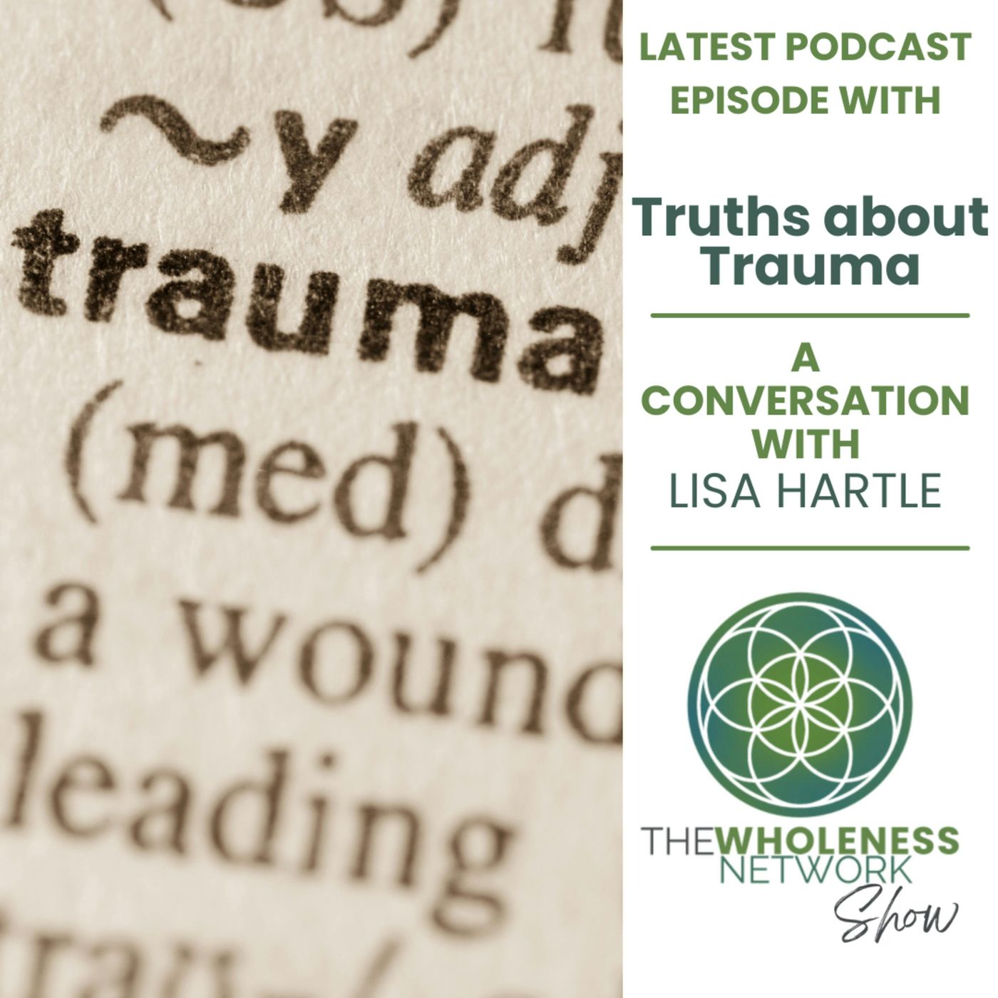 Truths About Trauma with Lisa Hartle  108. episode artwork