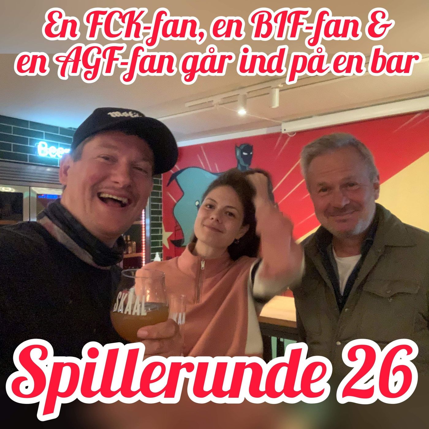 En FCK fan, en BIF fan og en AGF fan går ind på en bar
