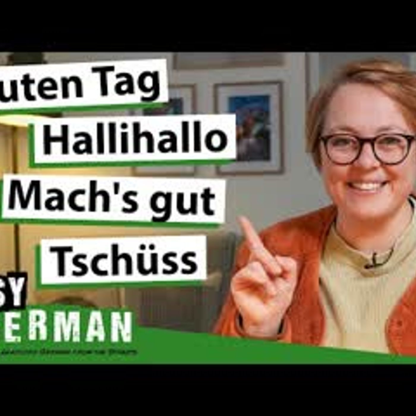 Learn Basic German Greetings & Farewells in Slow German   Super Easy German 274