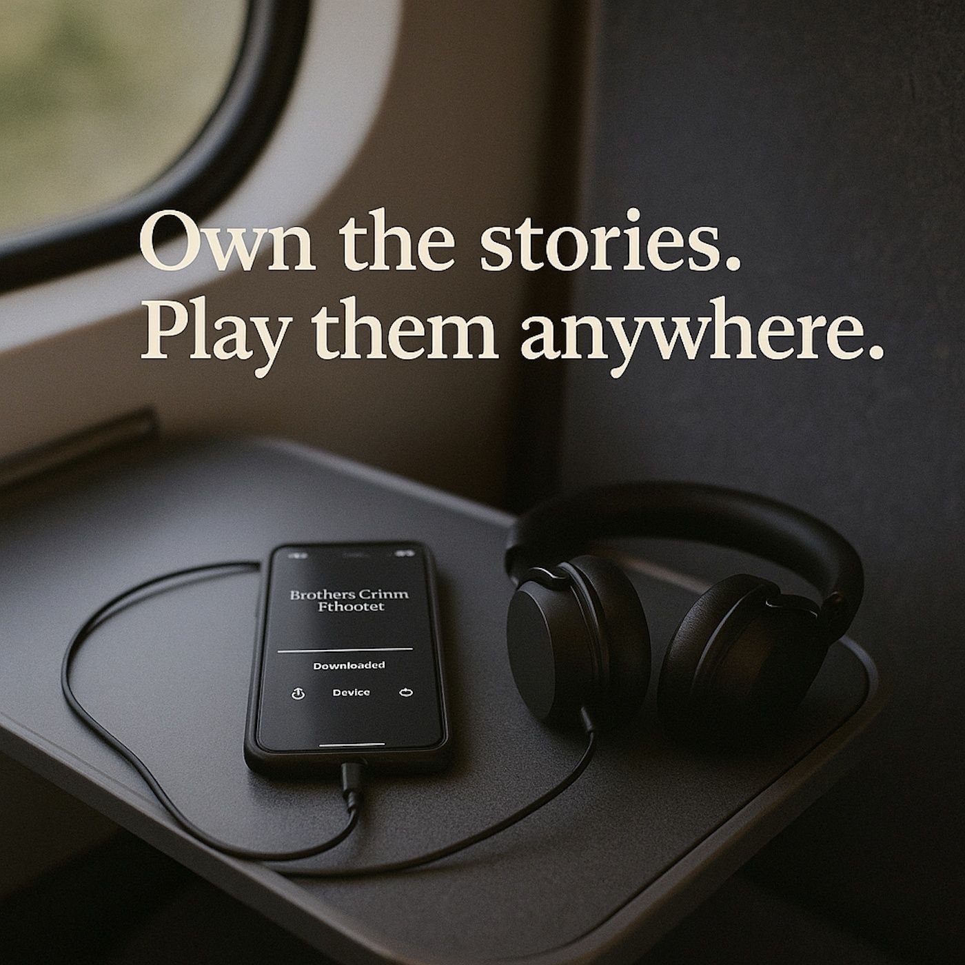 Own the stories. Play them anywhere