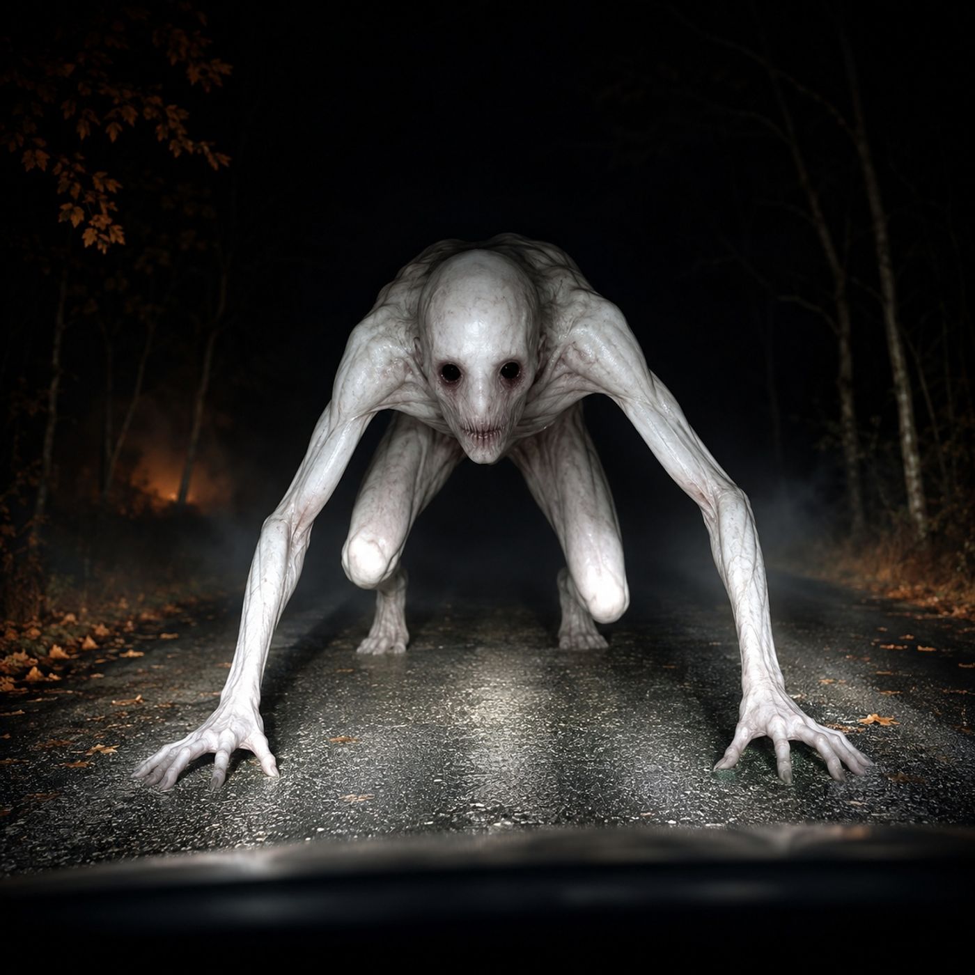 Terrifying & True | The Pale Crawler: How The Rake Became a Cryptid Legend