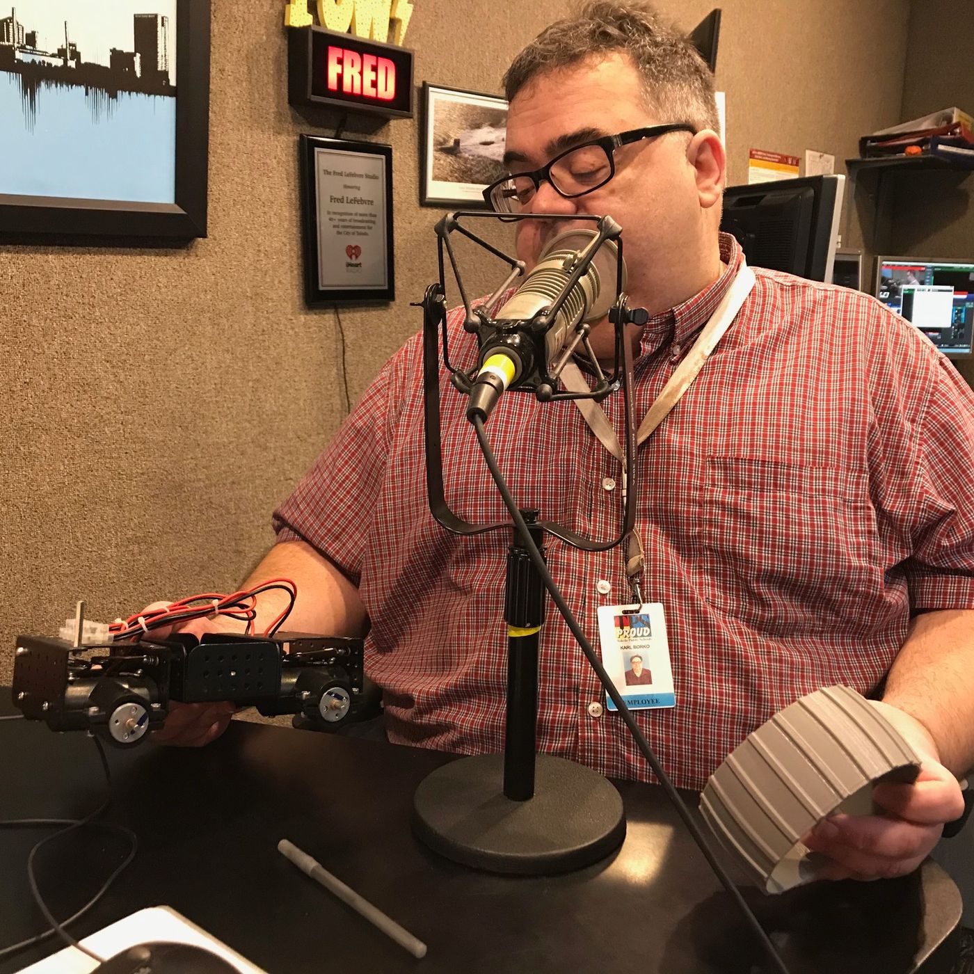 Karl Borko, Start HS teacher, talks with Fred about student's involvement with NASA project episode artwork