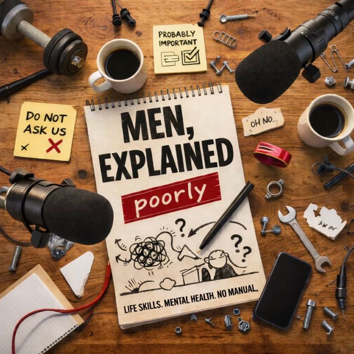 Men Explained, Poorly cover art