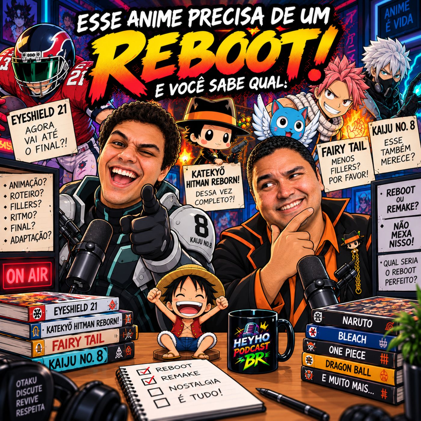 Episódio 98 🎌ESSE ANIME PRECISA DE UM REBOOT… E NÃO ESTAMOS PRONTOS!