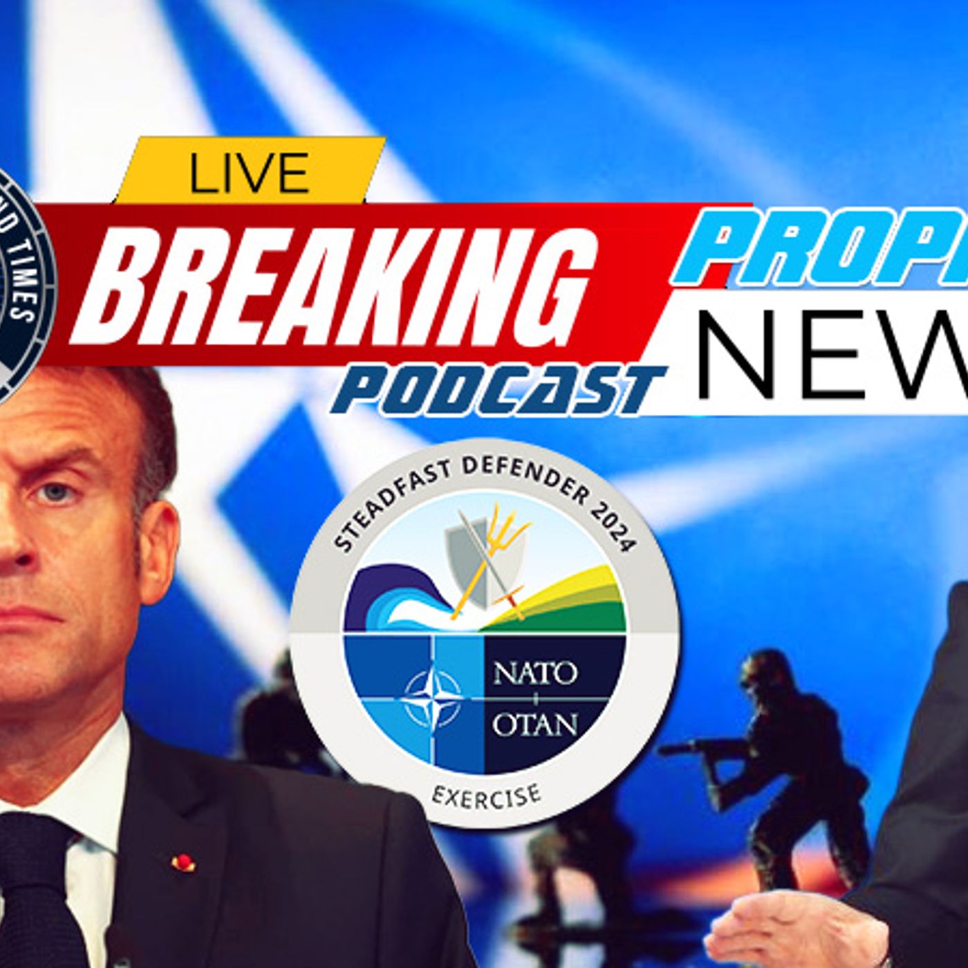 NATO Launches War Games As Macron Pushes For Conflict With Russia episode artwork