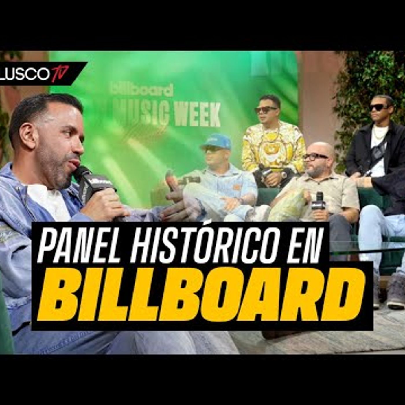 040. Wisin, Lunny, Tunes, DJ Nelson y HYDE debaten en los Billboards