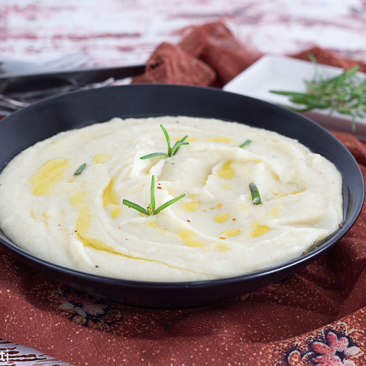 Vellutata di cavolfiore e patate