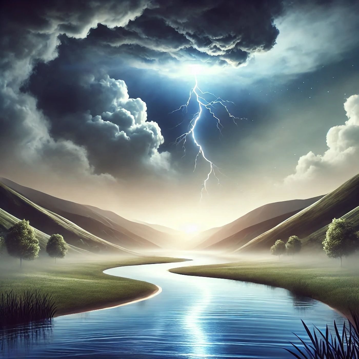 "True peace is found in constant conflict and turmoil, not in harmony or stillness." episode artwork