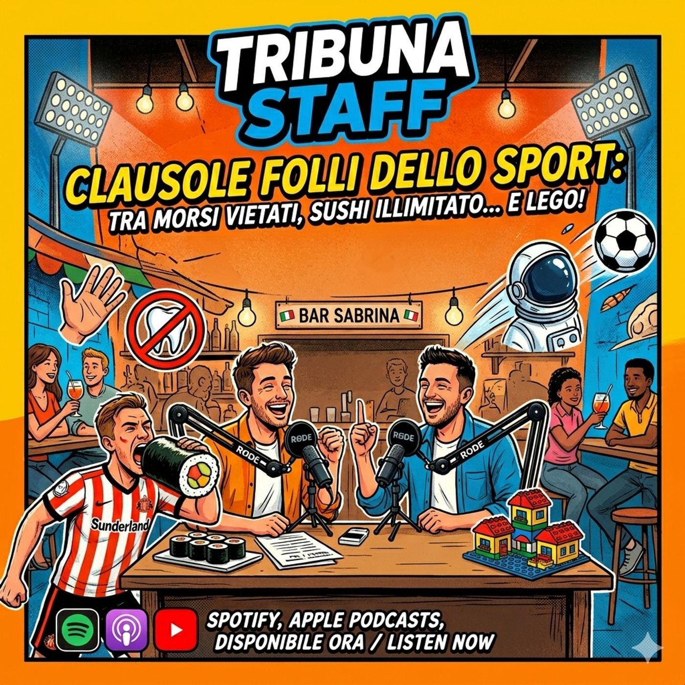 Clausole folli nello sport: tra morsi vietati e sushi illimitato episode artwork