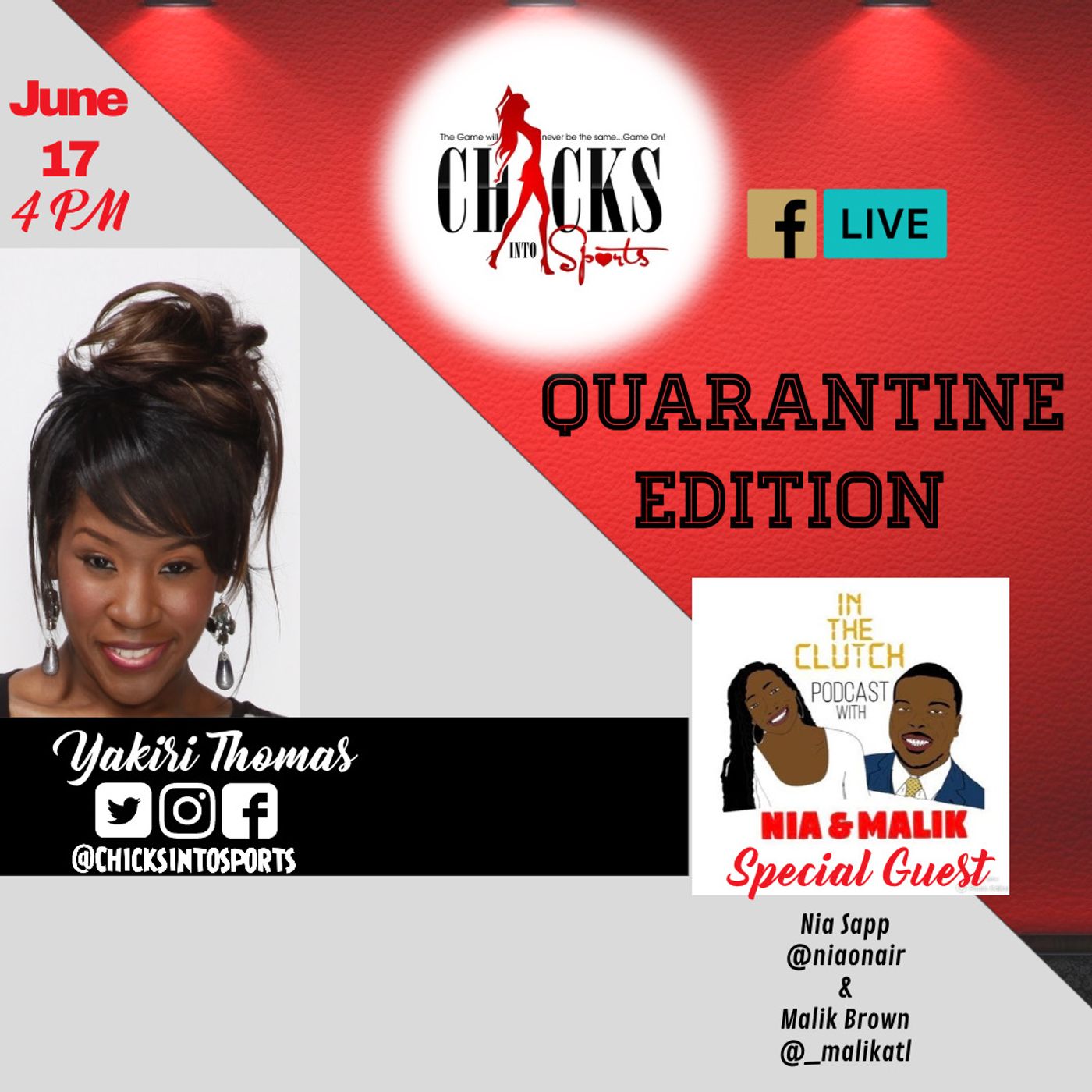 E13 Guest In the Clutch Podcast Nia & Malik