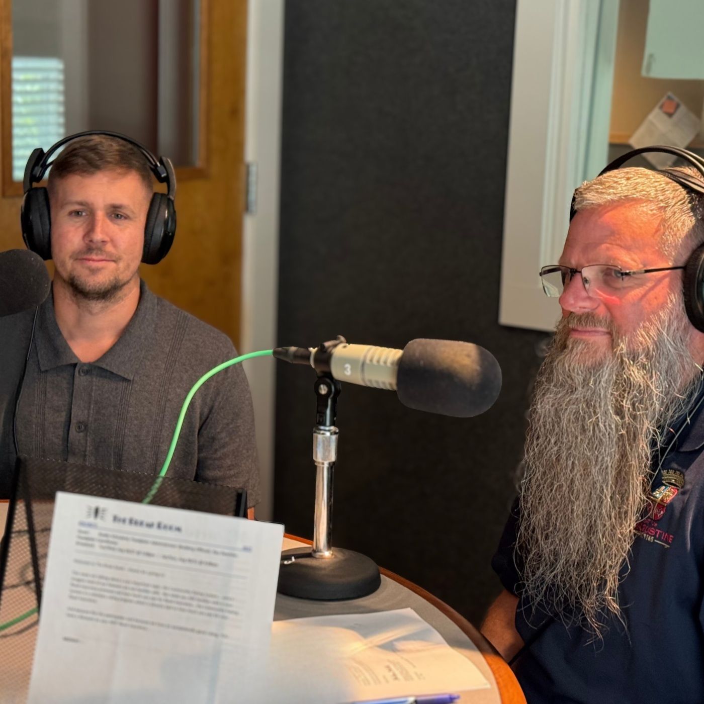 Buddy Schauland, Floodplain Administrator and Ray Deschler, Floodplain Coordinator, August 26, 2025