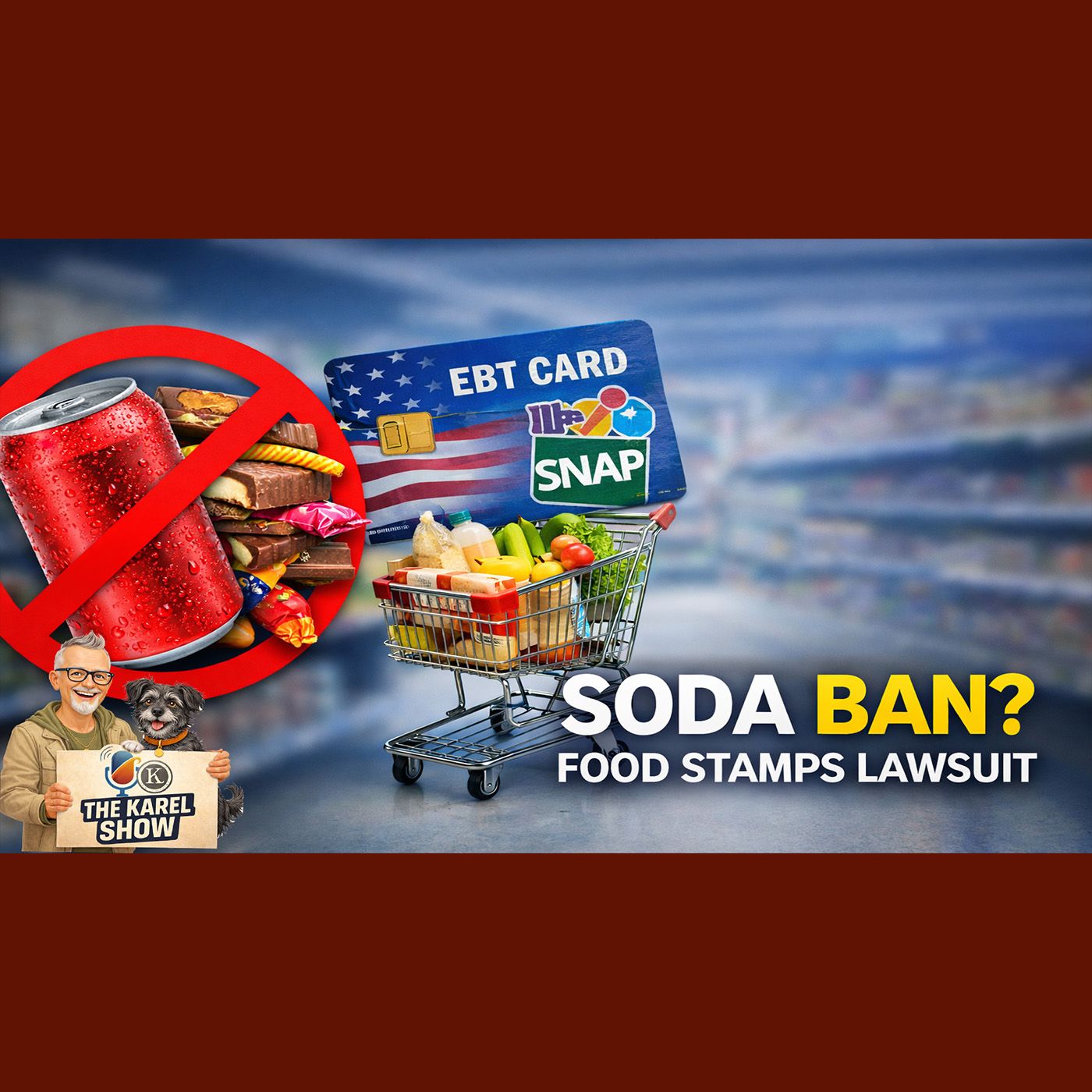 SNAP Recipients Sue Over Soda & Candy Ban | Should Food Stamps Restrict What People Buy? episode artwork
