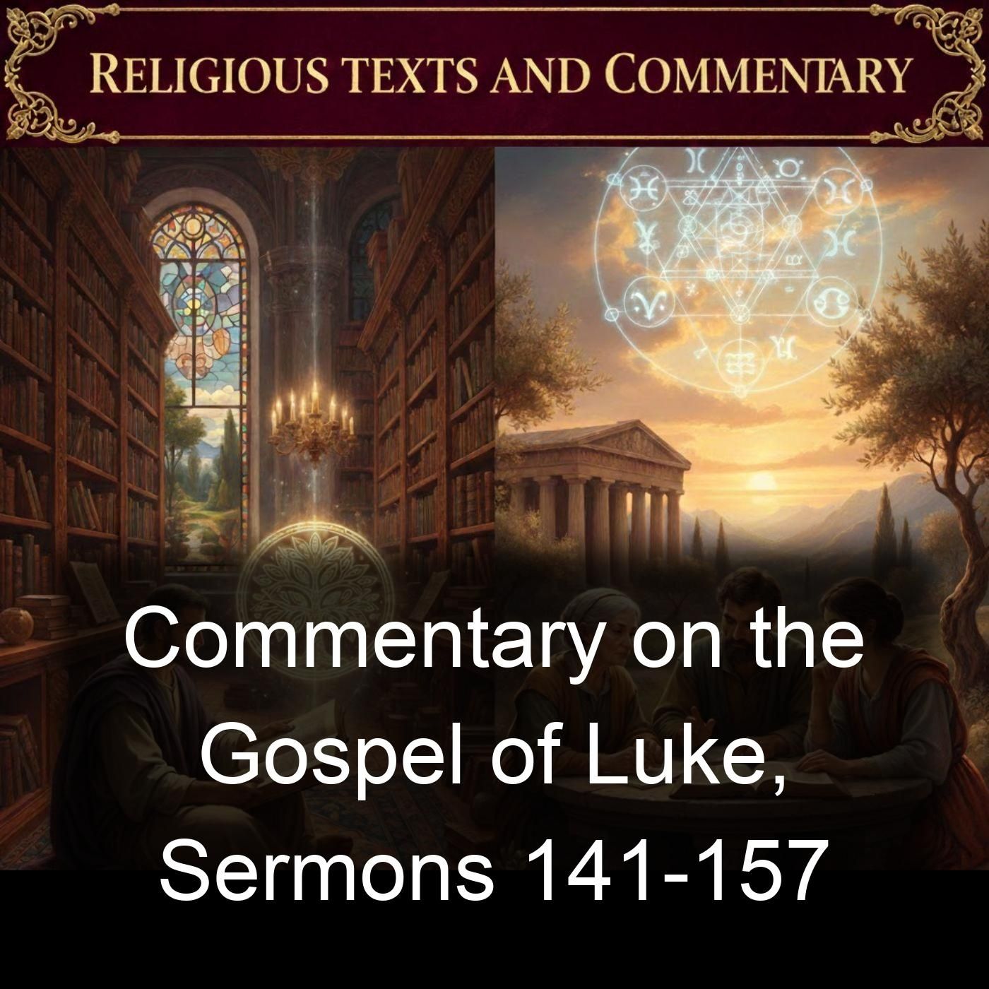 Commentary on the Gospel of Luke, Sermons 141-157 cover art