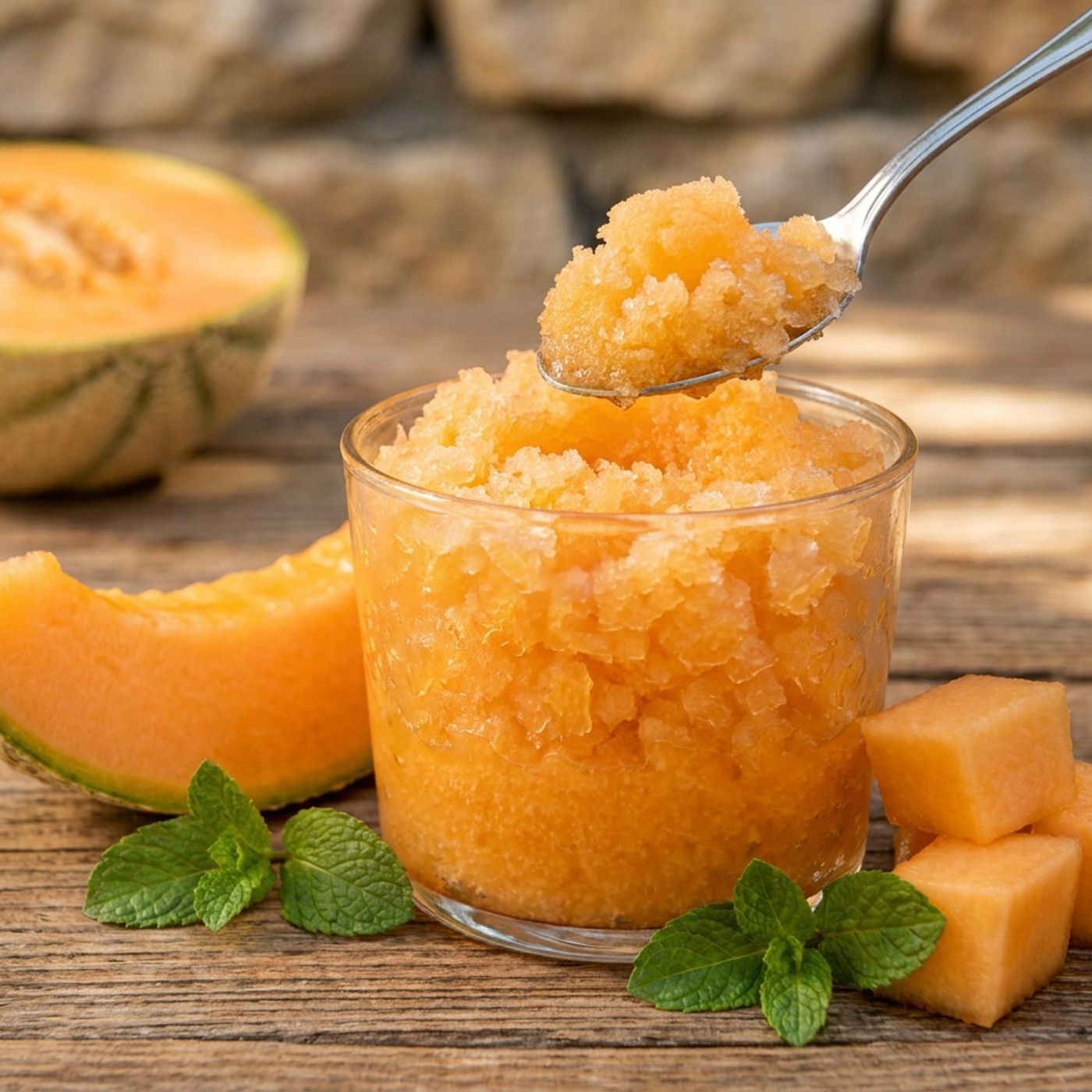 Granita al melone senza gelatiera: fresca e facilissima con 3 ingredienti episode artwork