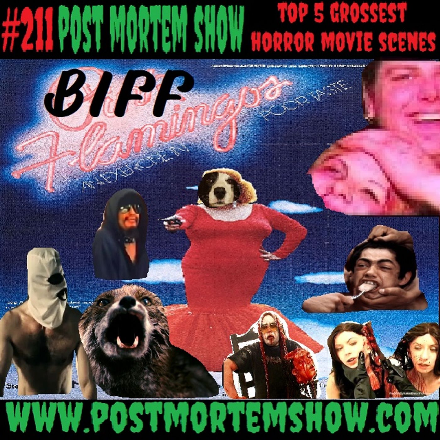 e211 - The Moist Fury Massacre at Biff Fart Lake (Top 5 Grossest Horror Movie Scenes) episode artwork