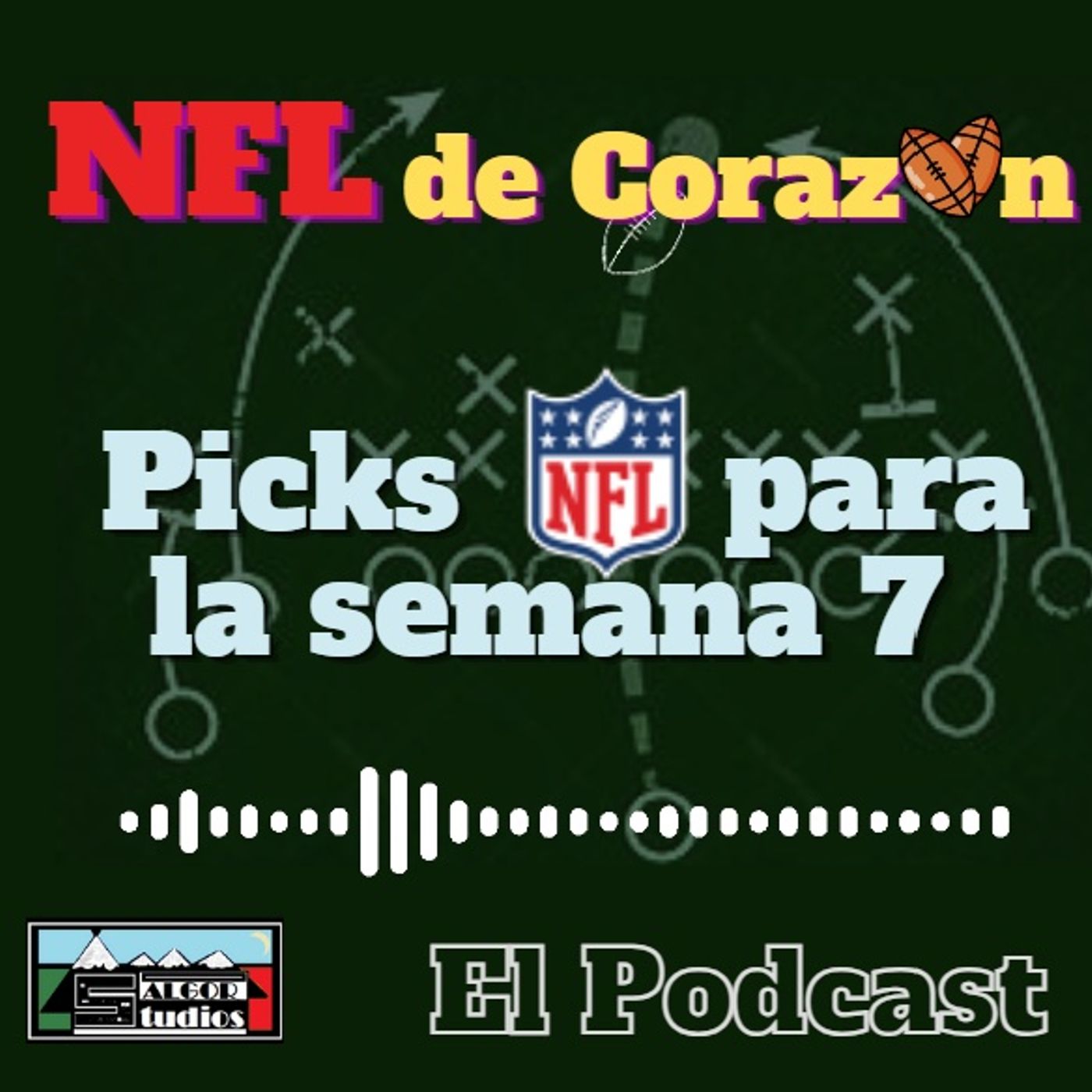Portada de NFLocos de Corazon Podcast