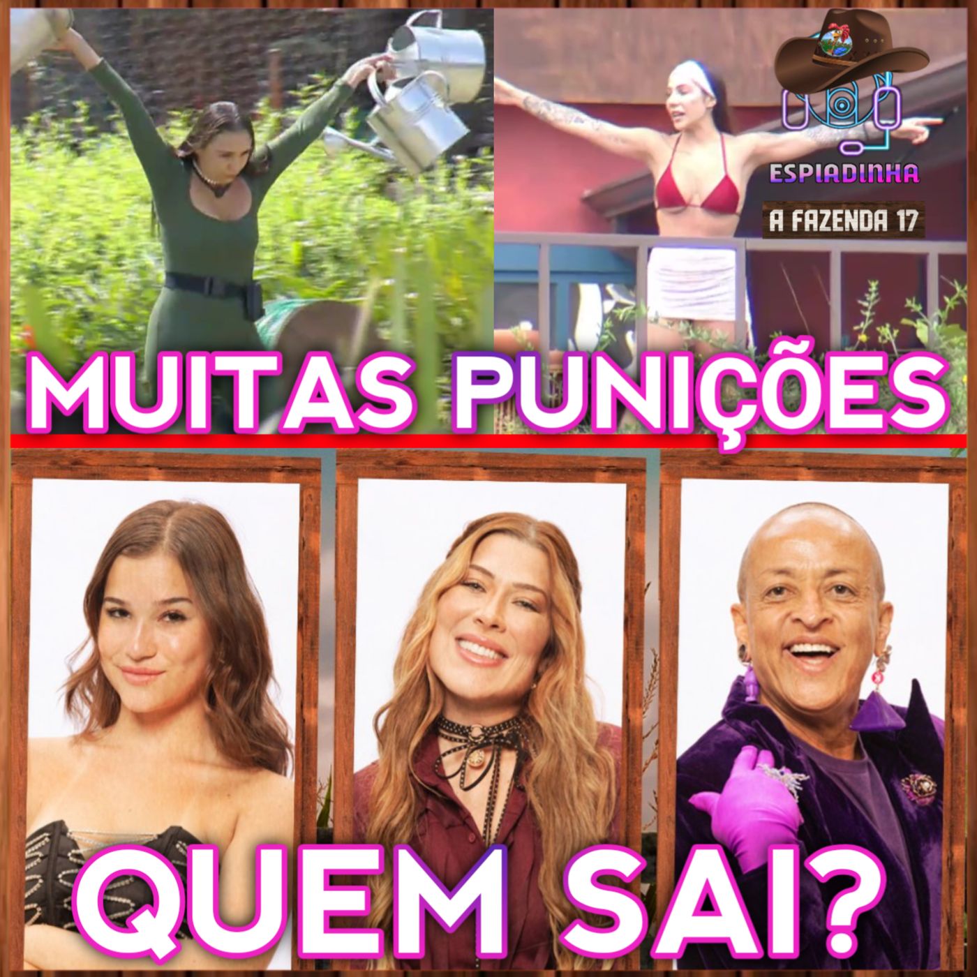 Duda, Renata ou Walério, quem sai? + Dia das Punições! + Carol e Ray TRETAM FEIO! | A Fazenda 17