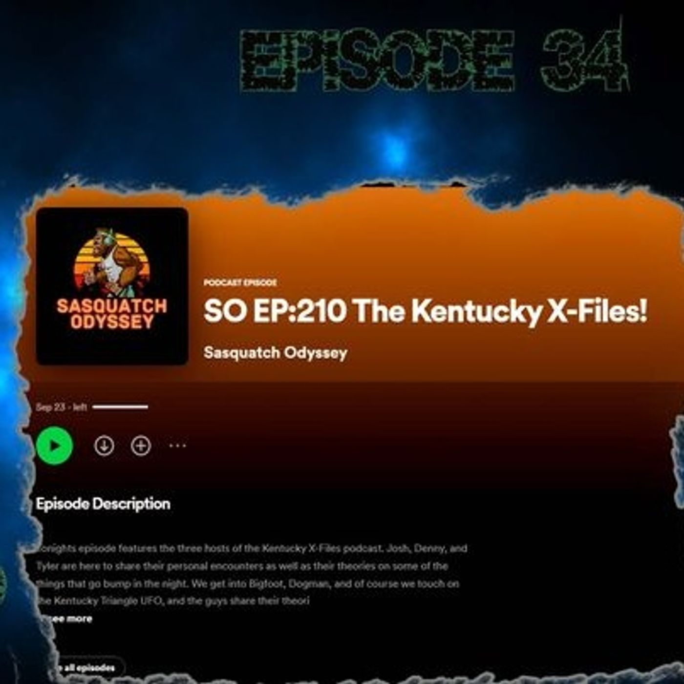 S234: We were on Sasquatch Odyssey with Brian. Holy Crap.