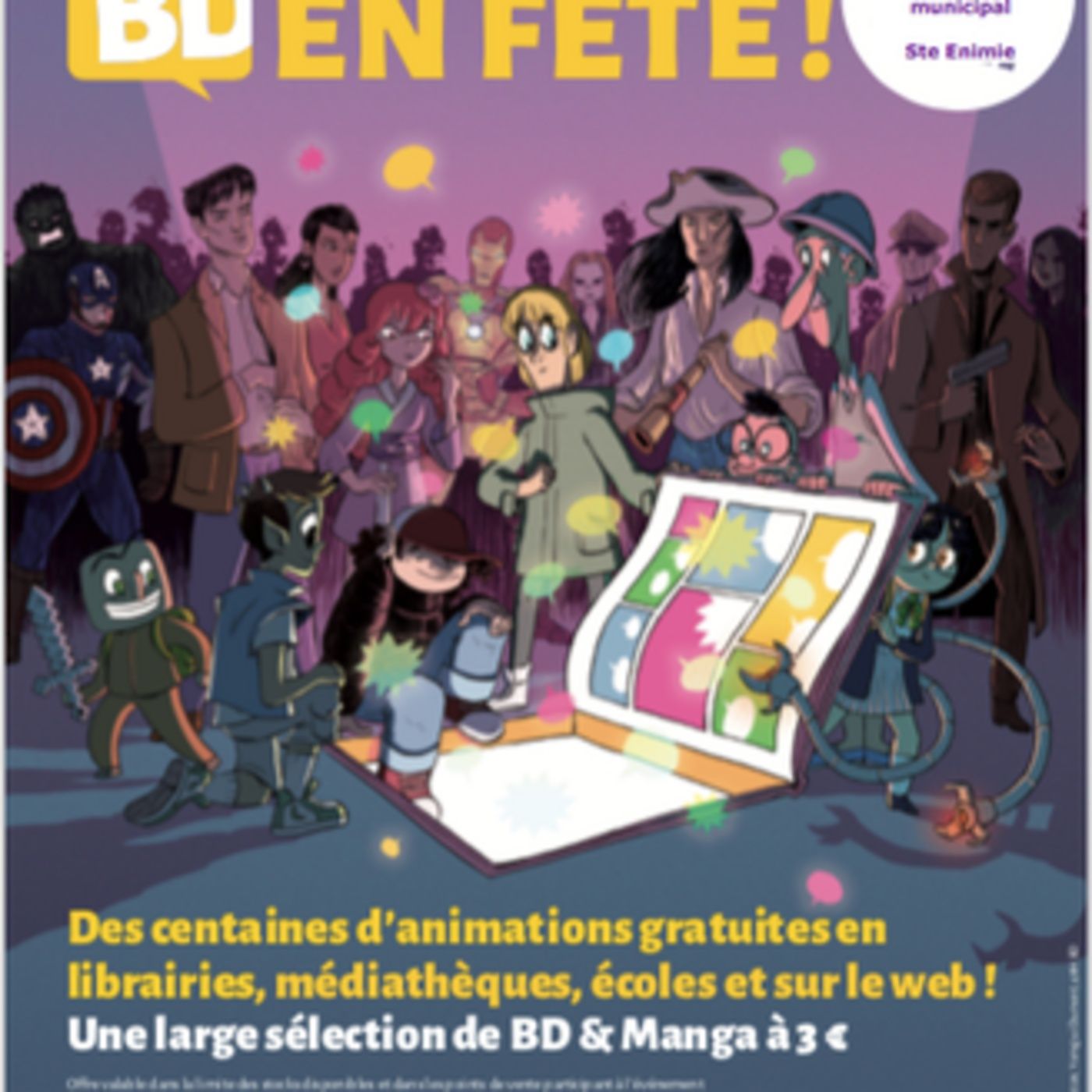 Les 48 heures de la BD à Ste Enimie !