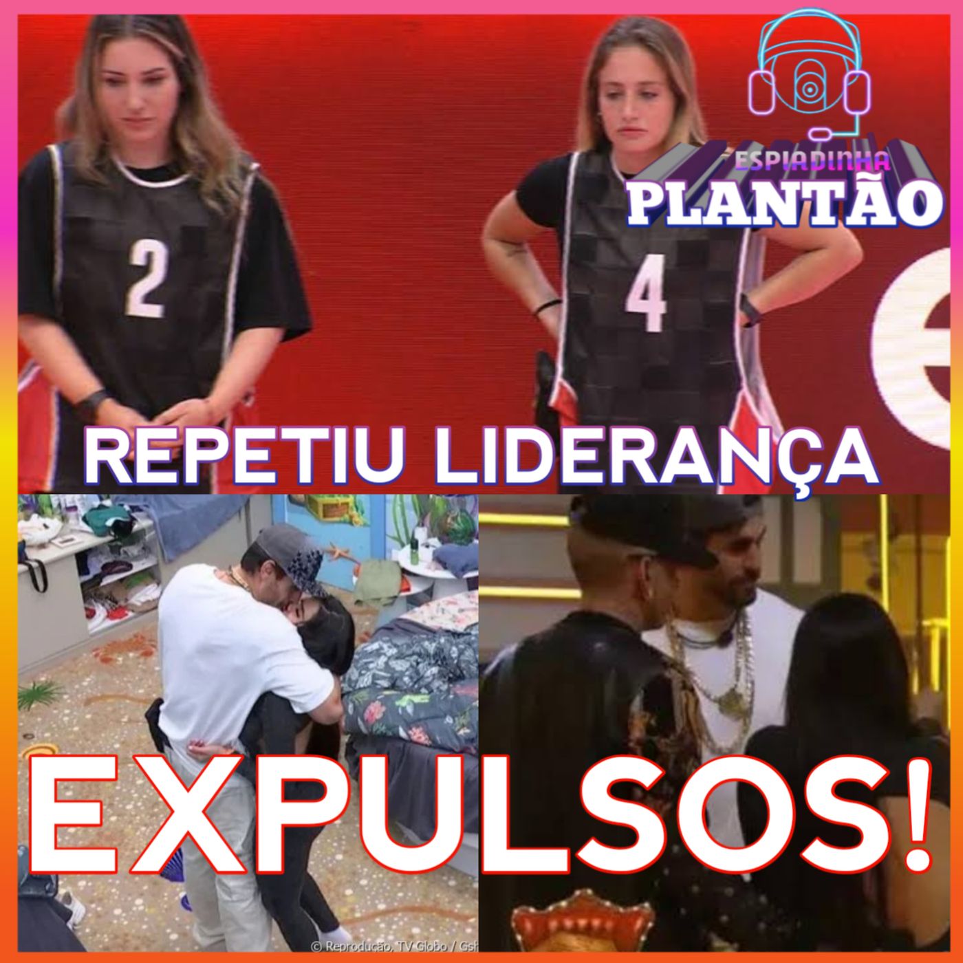 MC Guimê e Cara de Sapato foram expulsos + Bruna ganha a prova do líder | BBB 23