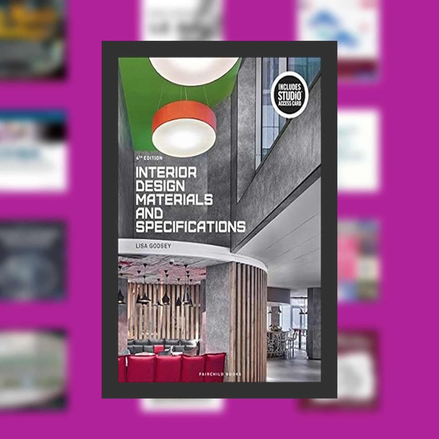 Online Read Ebook Interior Design Materials and Specifications: Bundle Book + Studio Access Card By  Lisa Godsey (Author)  Full Ep episode artwork
