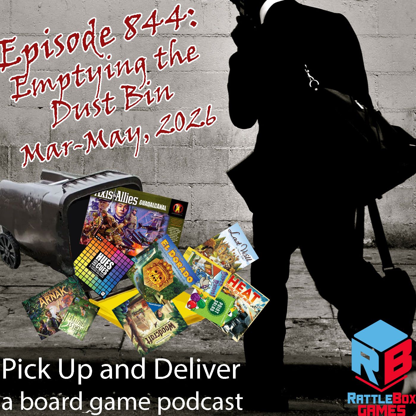 Emptying the Dust Bin, Mar-May 2026 episode artwork
