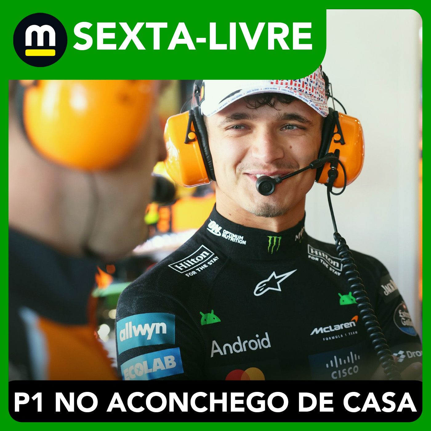 Norris lidera sexta-feira em casa, Leclerc e Hamilton vivos; Bortoleto roda e fica à frente de Hulk episode artwork