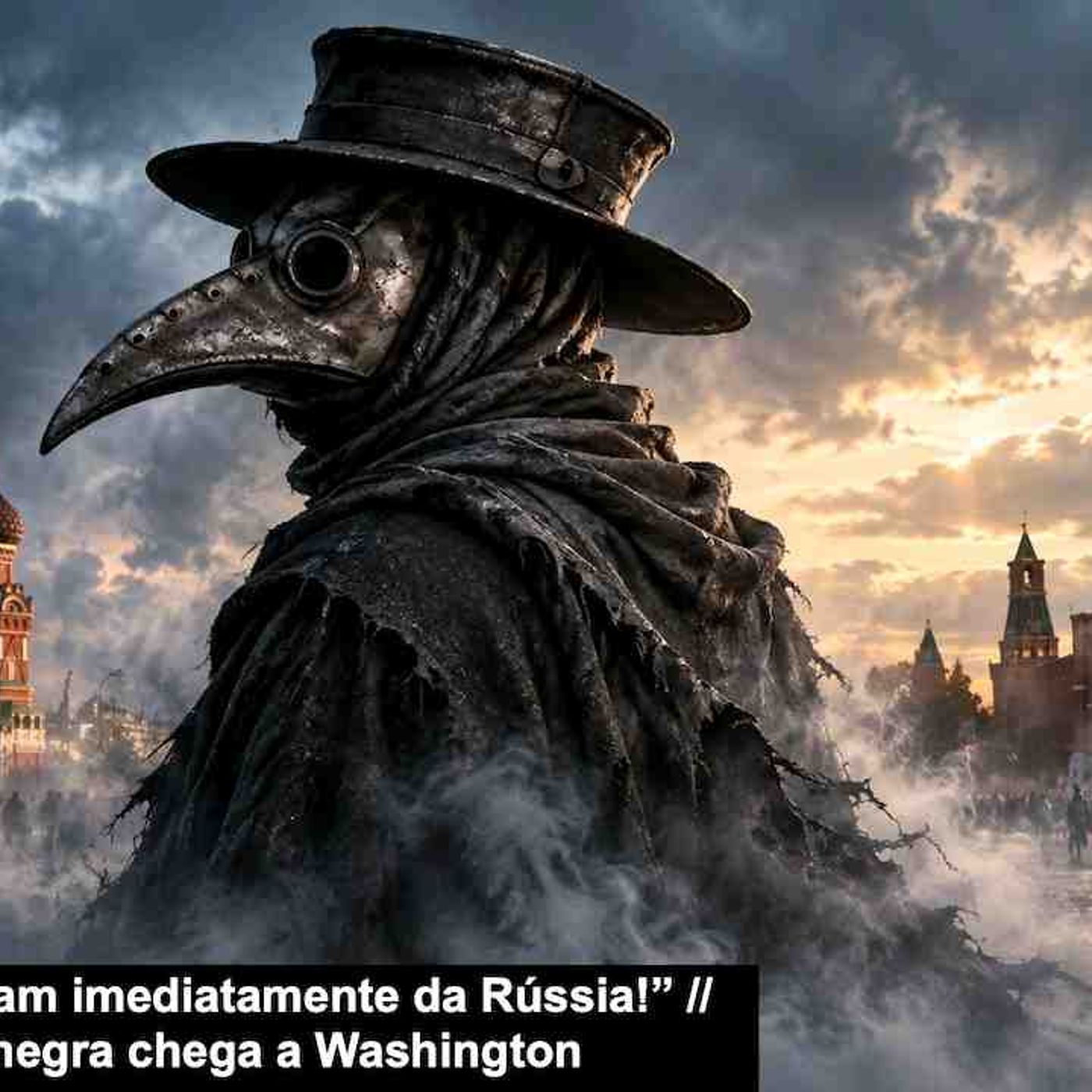 EUA alertam: Saiam imediatamente da Rússia - O temor da peste negra chega a Washington