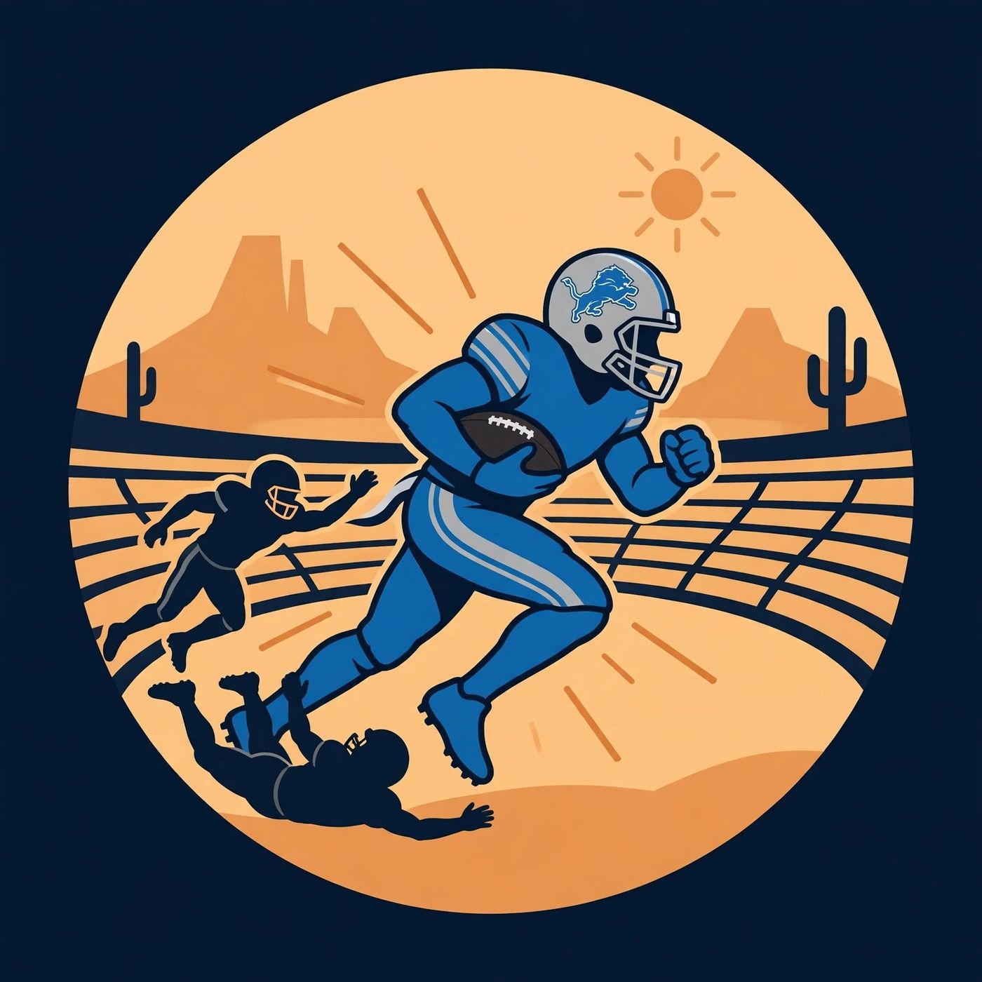 Lions Rout Cardinals Forty Five to Twenty One