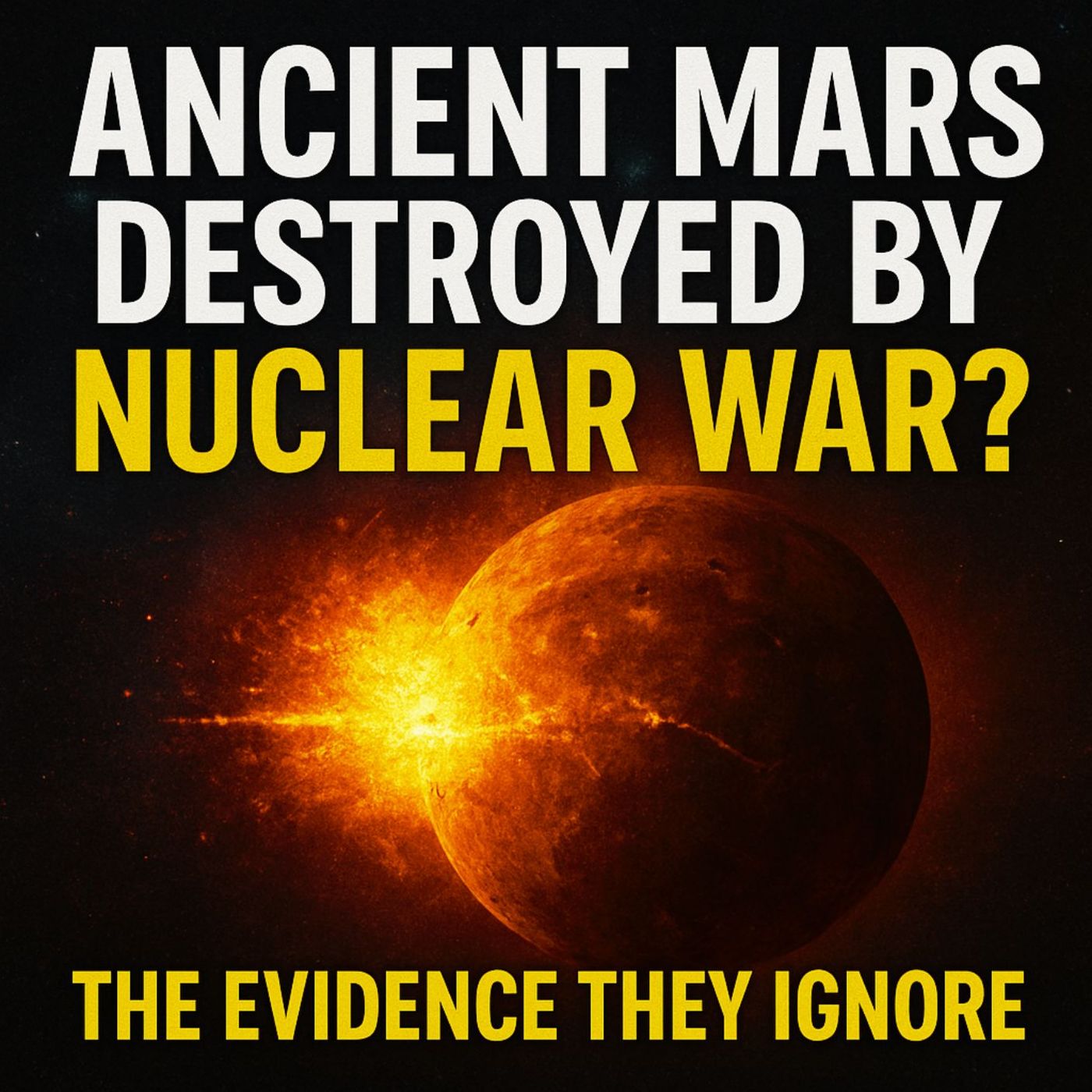 Ancient Mars Destroyed by Nuclear War? The Evidence They Ignore