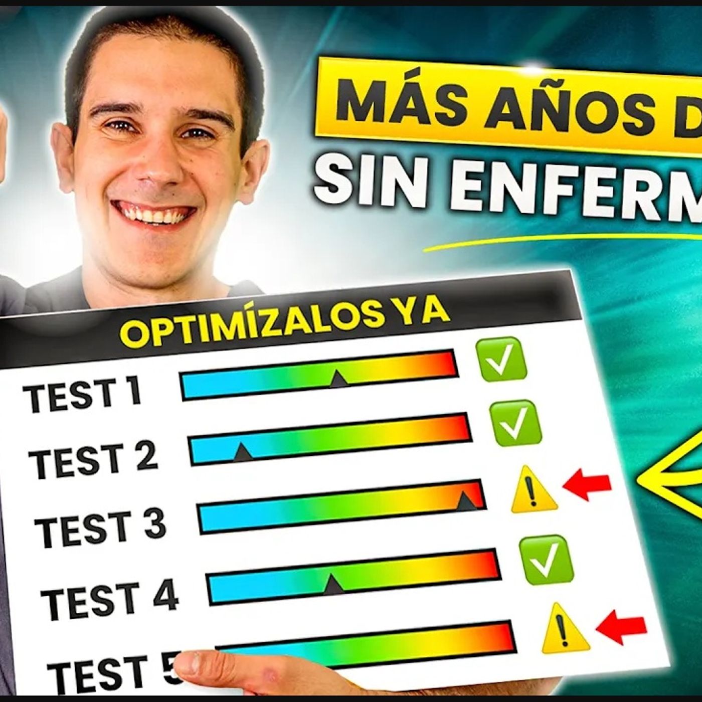 ¿Pueden estos 13 SENCILLOS TESTS predecir CUÁNTO VIVIRÁS? (Biomarcadores de LONGEVIDAD)
