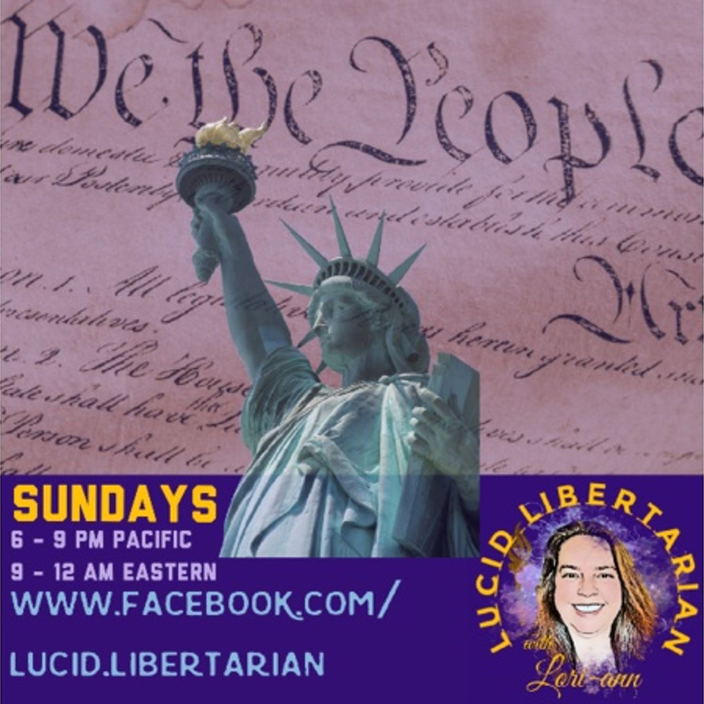 Lucid Libertarian w/Lori-ann - Liberty Is On A Tightrope We Cant Let It Break episode artwork