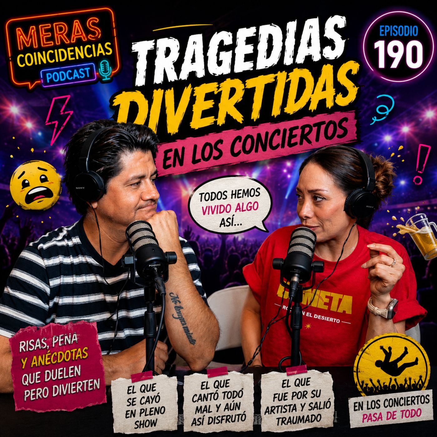 190 De la frustración a la risa: historias insólitas de los conciertos episode artwork