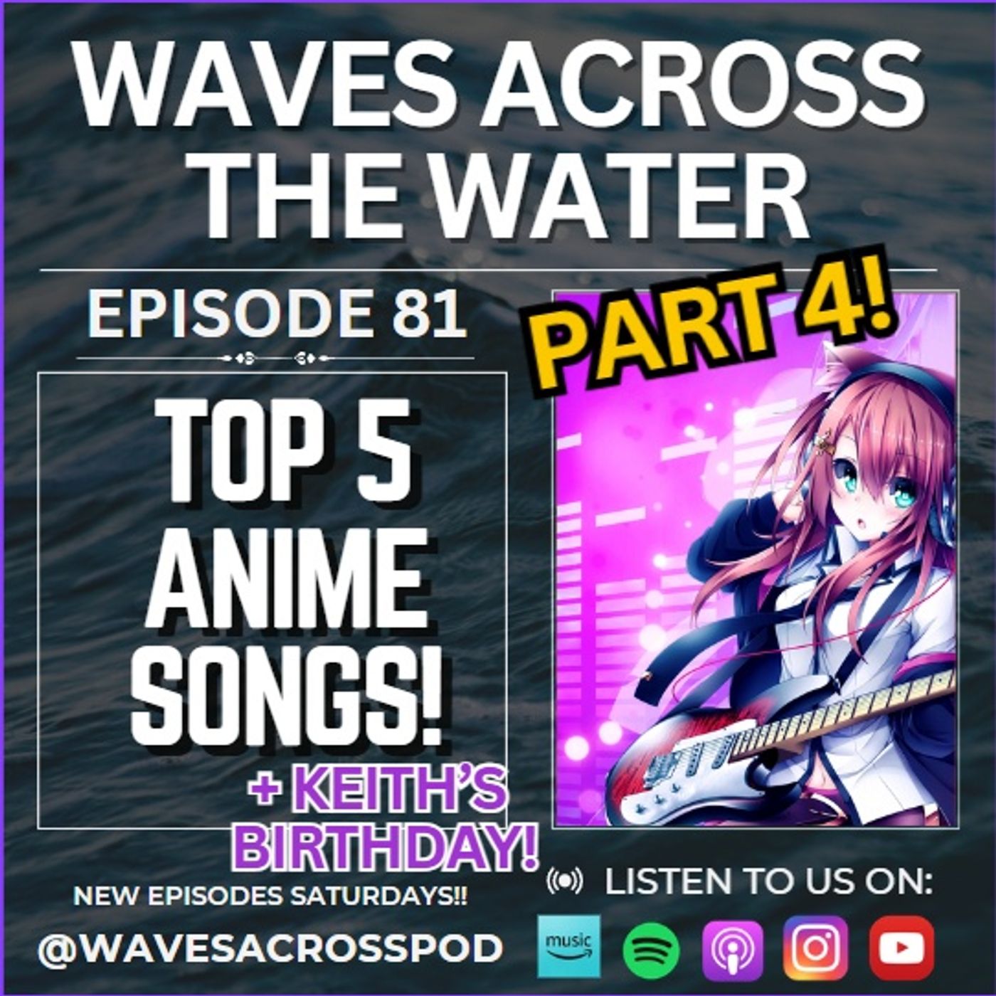 Episode 81 - Top 5 Anime 2026 + Keith's Birthday!! episode artwork